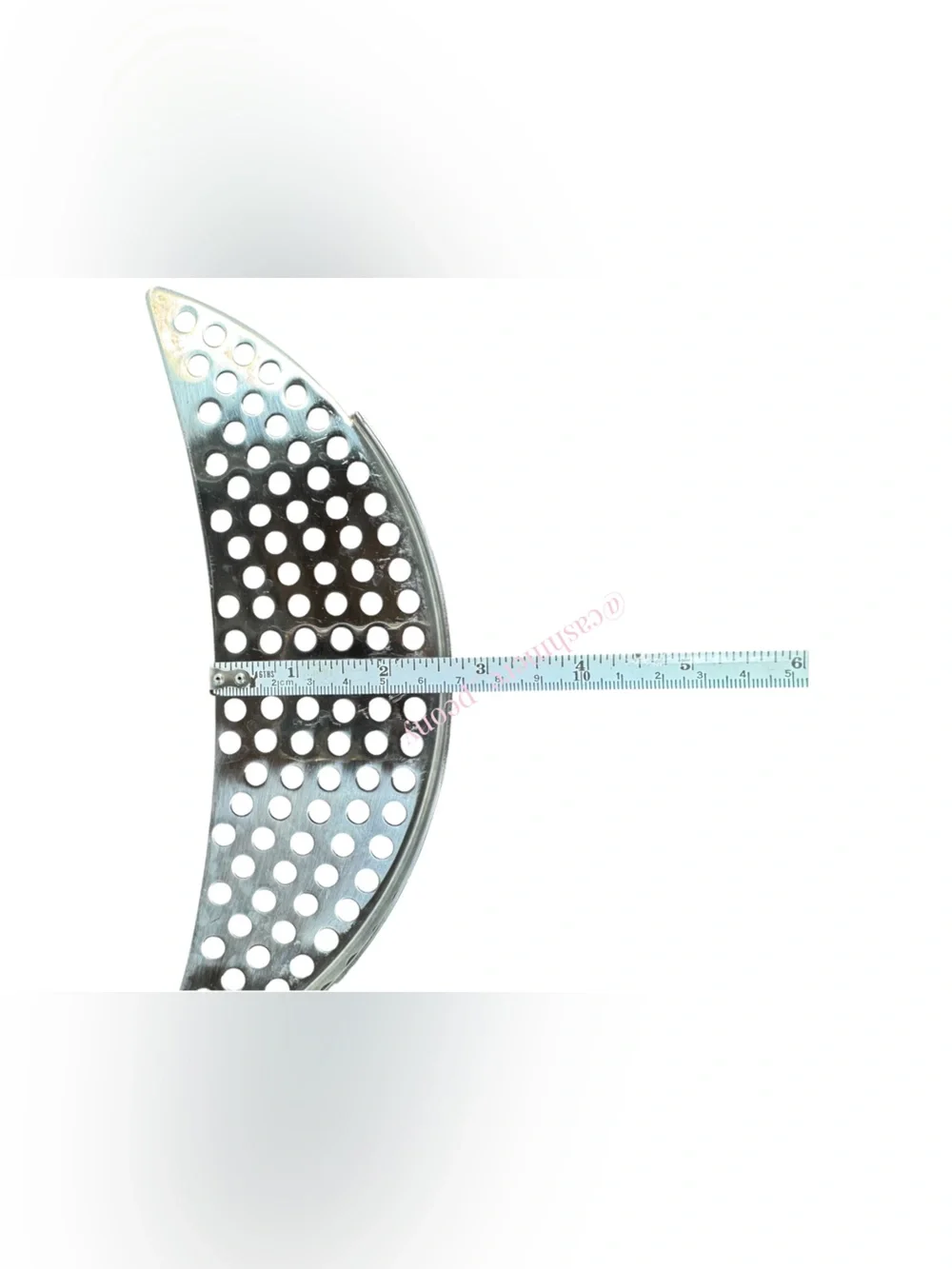 Crescent Pot Strainer Stainless Steel
